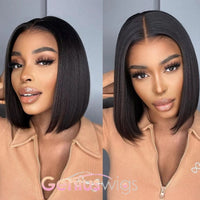 Straight BOB | 5X5 Glueless HD Crystal Lace Wig | Wear&Go  [GWC08]