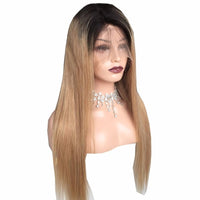 Nabeautyhair 100% Human Hair Straight 1b/27 Honey