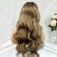 Carina | Blonde Balayage | 5x5" 200% HD Lace Closure Wig | Geniuswigs x Colorist [GWO02]