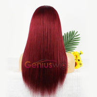 Sexy Red | Straight 13x6 Transparent Lace Wig [GWN08]