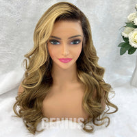 Carina | Blonde Balayage | 5x5" 200% HD Lace Closure Wig | Geniuswigs x Colorist [GWO02]