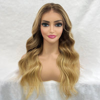 Haper | Blonde Balayage | 5x5" 200% HD Lace Closure Wig | Geniuswigs x Colorist [GWO04]