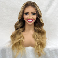 Haper | Blonde Balayage | 5x5" 200% HD Lace Closure Wig | Geniuswigs x Colorist [GWO04]