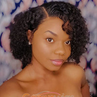 Piexie Cut Curly Bob | 13x6 Deep Parting Human Virgin Hair Wig [GWB09]