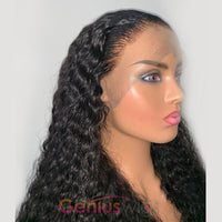 Pre-plucked 360 Frontal Wig Curl Human Virgin Hair Wig [GWT04]