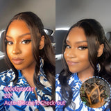 @debyoscar | Straight FULL Scalp Transparent Lace 150% Full Lace Wig [GWF01]