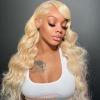 613 Blonde Body Wave Human Virgin Hair 13x4 Lace Front Wig [GWN38]