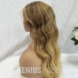 Haper | Blonde Balayage | 5x5" 200% HD Lace Closure Wig | Geniuswigs x Colorist [GWO04]