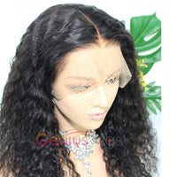 Pre-plucked 360 Frontal Wig Sexy Curl Human Virgin Hair Wig [GWT05]