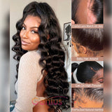 Milan Curl | Pre-plucked 360 Frontal Wig Human Virgin Hair Wig [GWT06]