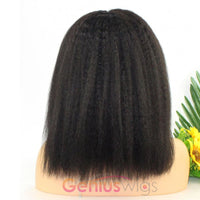 Kinky Straight Bob Wig 13x6 Lace Human Virgin Hair Wig [GWB11]