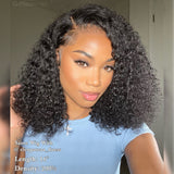 Glueless 13x6 Crystal lace Ready To Wear Wigs Curly BoB [GWG02]