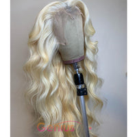 613 Blonde Body Wave Human Virgin Hair 13x4 Lace Front Wig [GWN38]