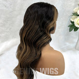 Sophia | Brunette Balayage | 5x5" 200% HD Lace Closure Wig | Geniuswigs x Colorist [GWO08]