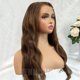 Emma | Redish Brown Balayage | 5x5" 200% HD Lace Closure Wig | Geniuswigs x Colorist [GWO07]