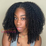 Afro Curly | Kinky Edges Pre Plucked 13x6 Crystal Lace Front Wigs [GWE06]