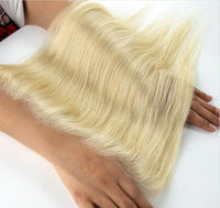 613 Blonde Straight Crystal HD Lace Closure Frontal [GWX05]