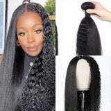 Straight to Wavy | Versatility Wet & Wavy 2in1 Human Hair Bundles [GWS01]