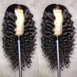 Loose wave HD Full Lace Fake Scalp Wigs PrePlucked with Baby HairGlueless Human Hair Wigs Invisible Bleached Knots